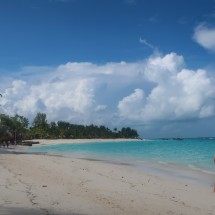 Tommy and Alfred on the beach of Nungwi